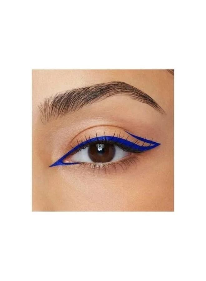 Rose Berry قلم تحديد عين جل مقاوم للماء وطويل الأمد - أزرق 110 Eyeliner (2)