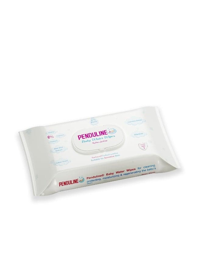 Penduline Baby Wipes With 97% Water| 30pcs | Calendula |Safe for New Born | Sensitivie Skin | Zero Alcohol - Fragrance - Parabens (٣)