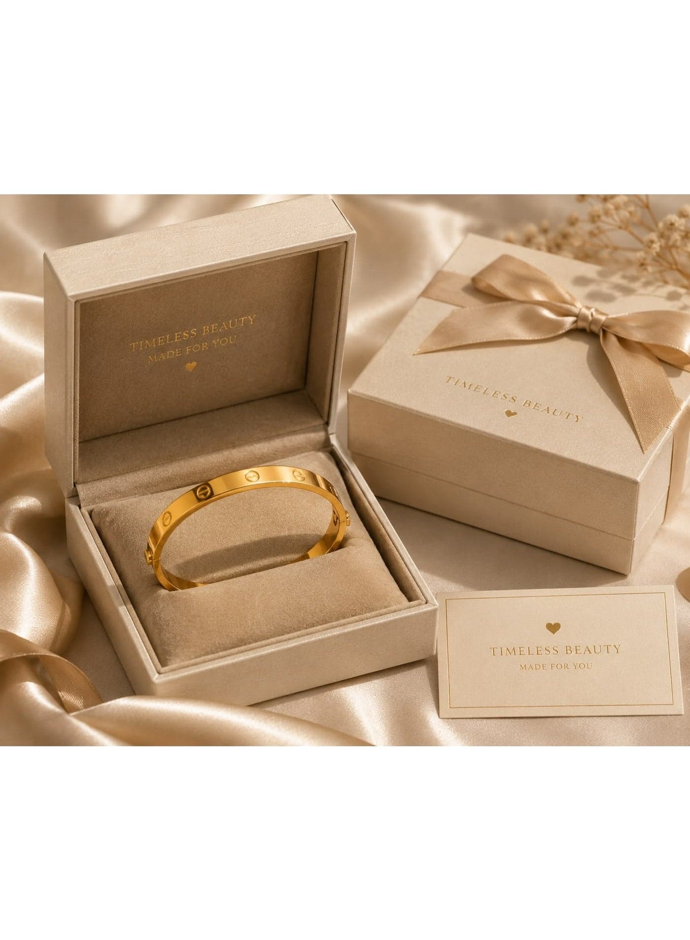 SHEIN Gold Stainless Steel Bangle Bracelet for Women – Elegant Luxury Style, Chic Fashion Jewelry for Everyday Wear Women's Bracelets & Bangles (٥)