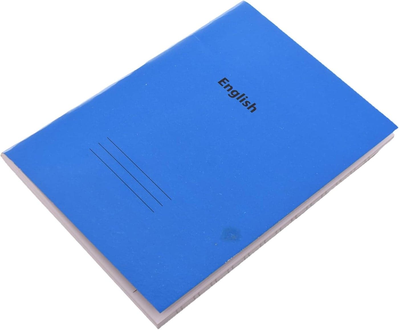 Double Lined A5 English Notebook, 100 Sheets, 58 Grams, 22.5 * 16 CM, Suitable For Any Setting, From Office To School - Yellow (٤)