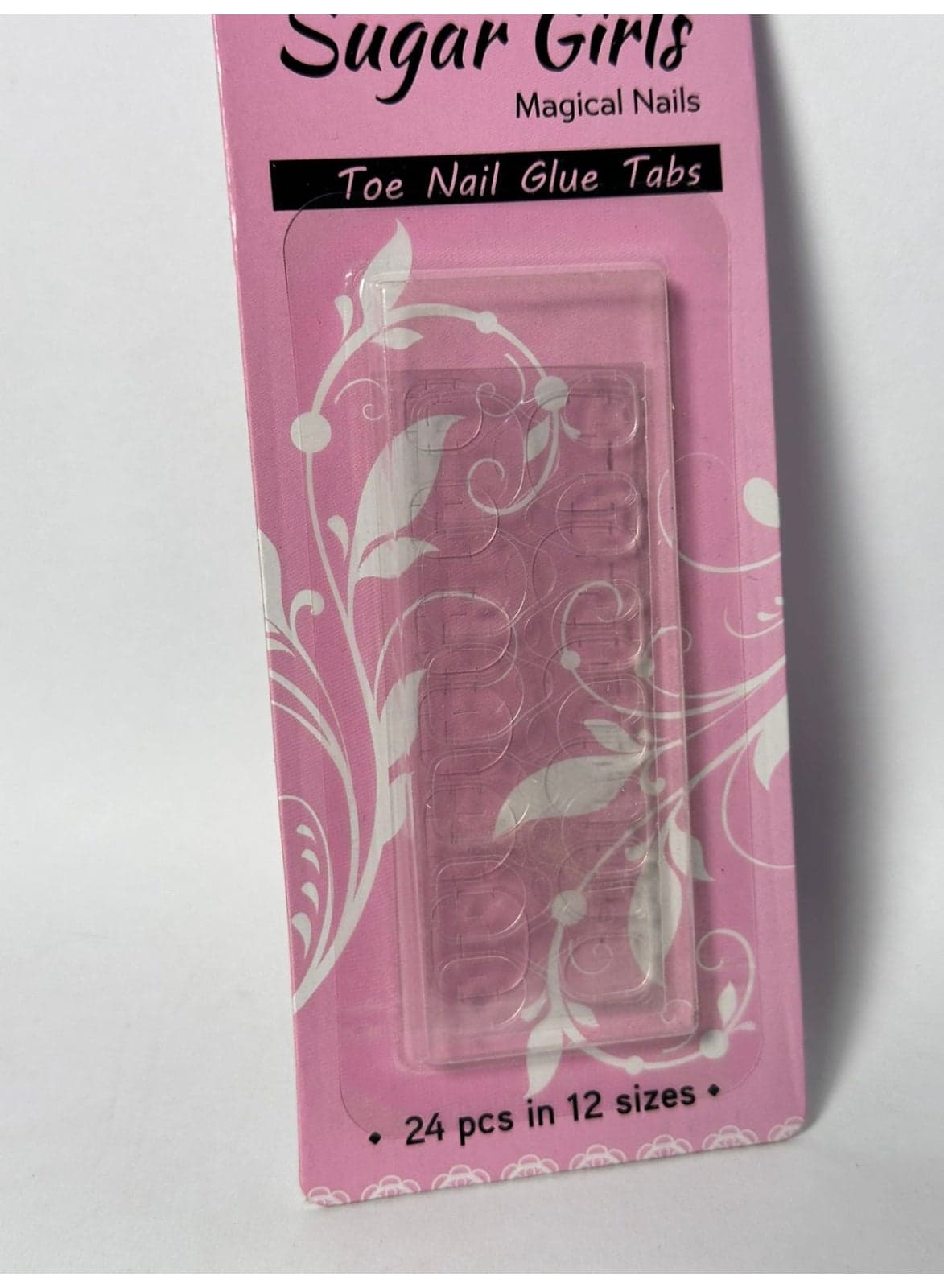 Double face silicone nail adhesive, 24 pieces, 24 pieces. Nail Art (4)