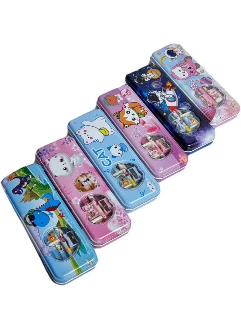 Pencil Case for Kids, Cartoon Pencil Case, Cute Colorful Pencil Case for Students School Office Supplies (٤)