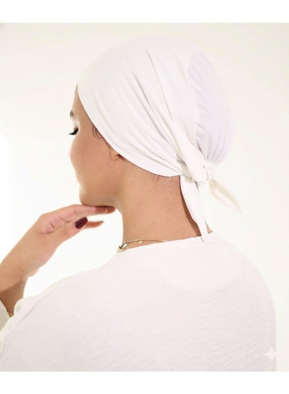Head Wrap Bandana with Full Coverage, Large Size for Women, Adjustable Tie Back Women's Accessories (٣)