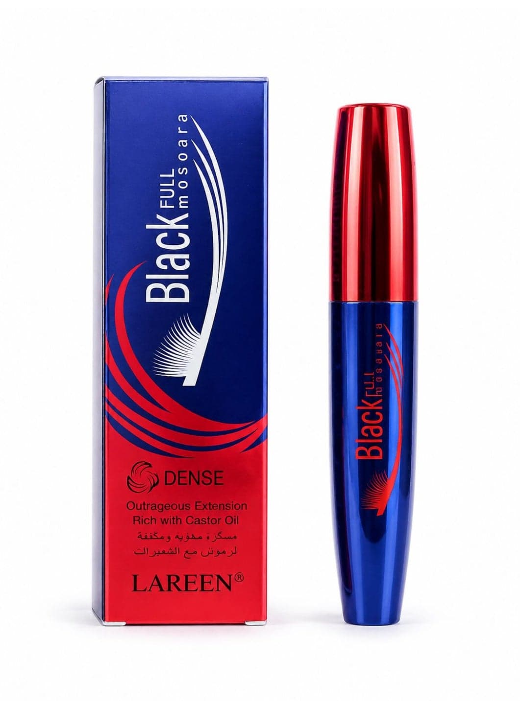Black Full Mascara DENSE With Castor Oil 12ml (3)