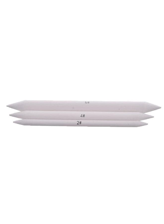 Pastel & Charcoal Double-Head Blending Tools Set #2 #4 #6 Arts & Crafts Supplies (3)