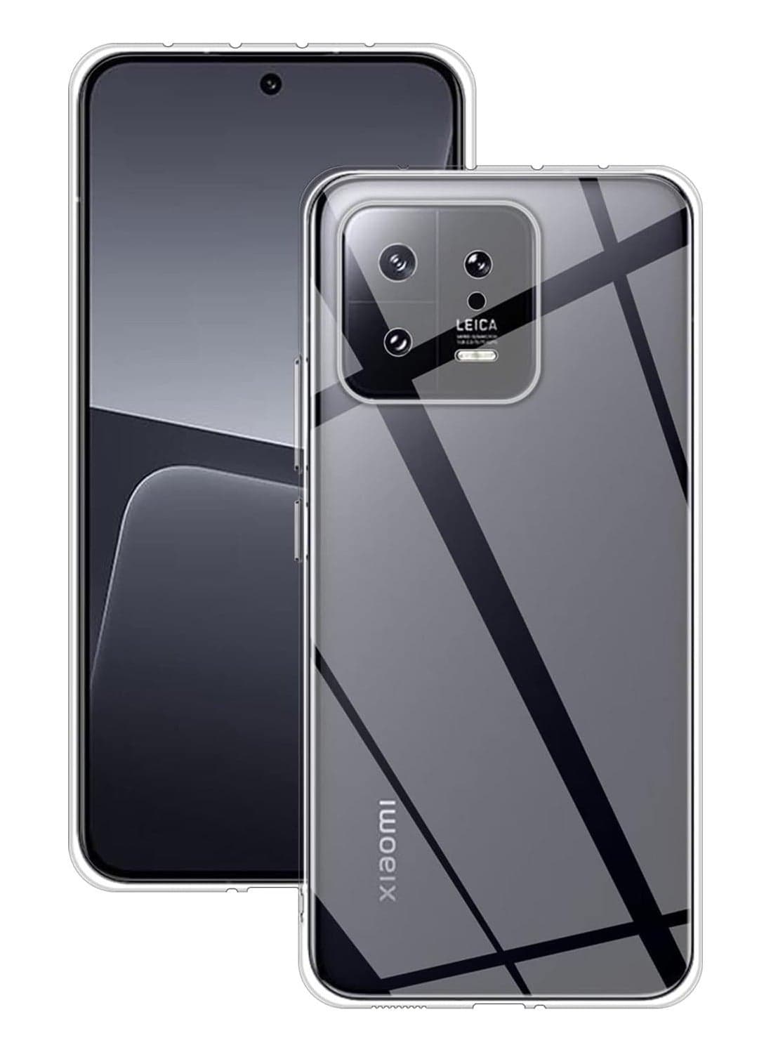 Case Compatible with Xiaomi Mi 13 5G, Scratch-Resistant, Anti-Fall, Shockproof, Ultra-Thin Soft TPU Case, Soft Silicone Bumper Cover