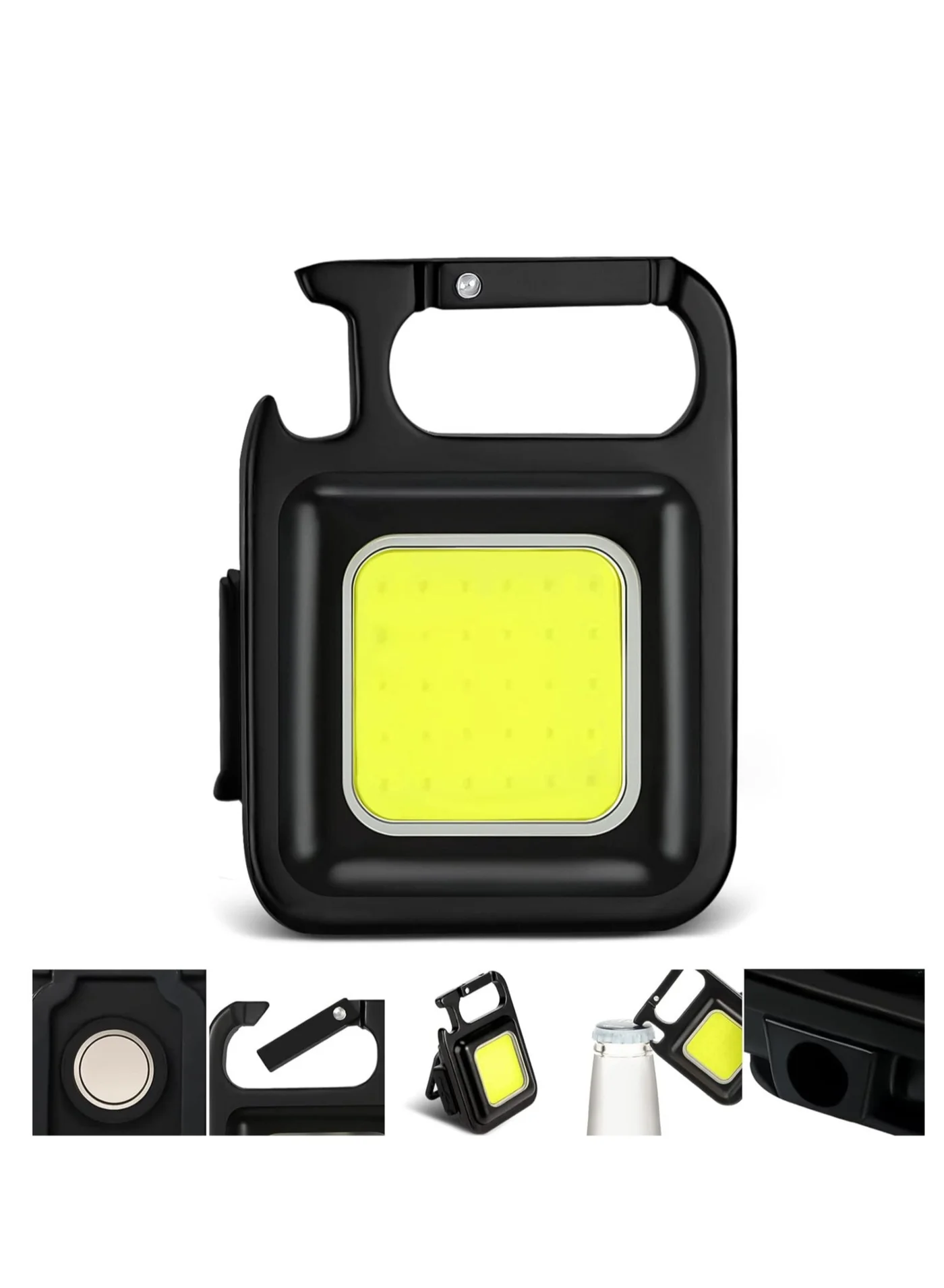 Mini Portable Rechargeable Keychain LED Flashlight Lights & Lanterns (3)