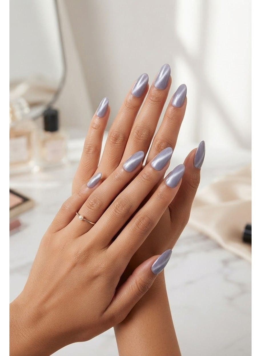 Cat Eye Press-On False Nails