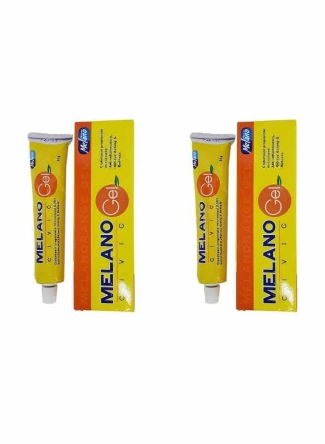 2 Pieces of Civic Gel For Anti Inflammatory Relieve Itching And Redness 30g Face Moisturizers