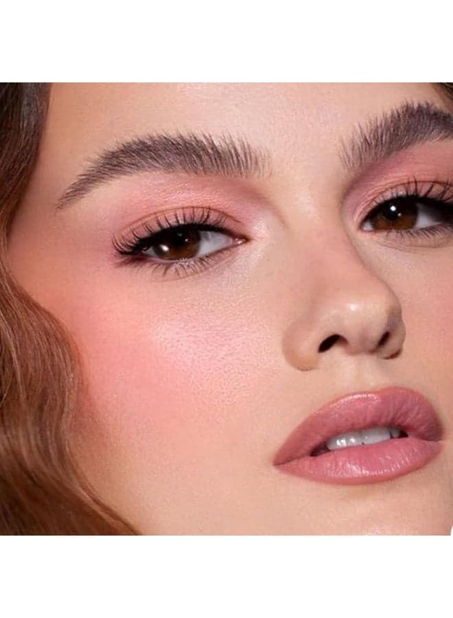 Might Cinema Liquid Blusher with Built-in Sponge Applicator – Lightweight Long-Lasting Cream-to-Matte Cheek Tint – Hydrating Natural Flush Makeup for Cheeks – Available in 6 Versatile Shades (4)