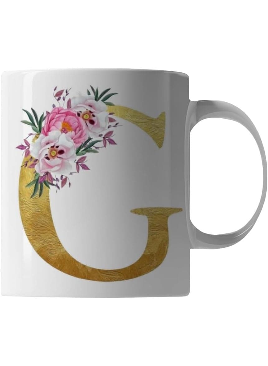 Printed Ceramic Mug – Durable Coffee Cup, Perfect for Home, Office & Gifting – High-Quality Ceramic – Elegant Printed Design – Easy to Clean – Suitable for Hot & Cold Beverages – CU8836JC
