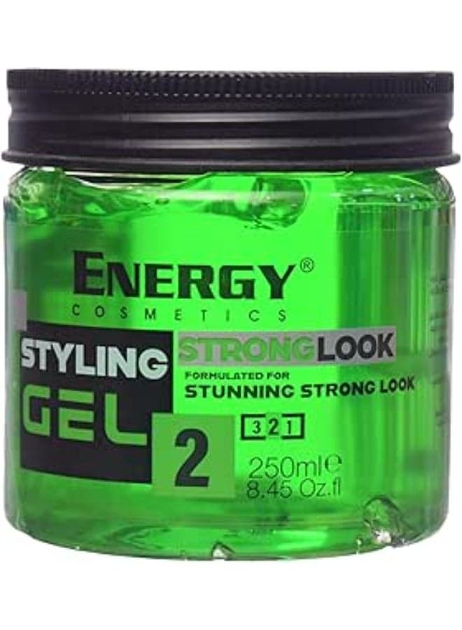 Energy Styling Hair Gel Strong Look(2) 250ml Air Fresheners & Deodorizers