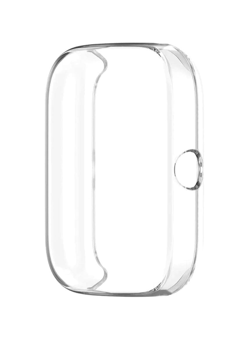 ELMO3EZZ TPU Protective Cover For Amazfit Bip 3 / Bip3 Pro Screen Protector Case For Amazfit SmartWatch Accessories Protection Shell (Clear) (2)