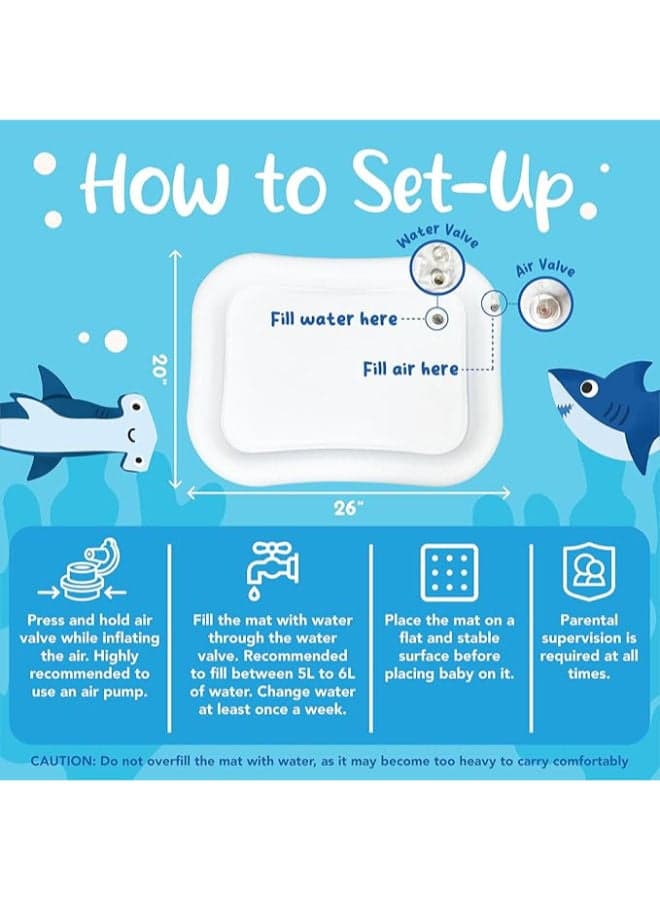 Water Tummy Time Mat Baby Gyms & Playmats (2)