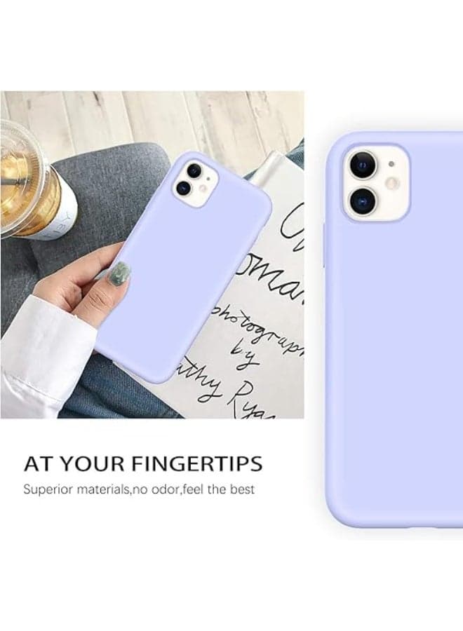 Silicone Phone Case Compatible with Apple iPhone 11 - Made of Silicone and Soft Heat Resistant Polyurethane - Baby Blue (7)