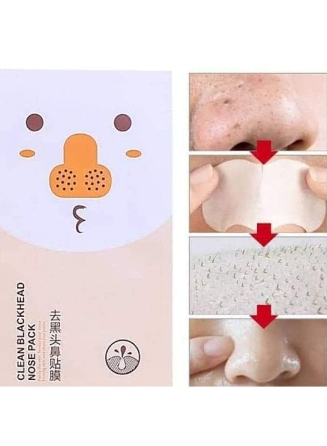 Ce-Tua Nose Pore Strips Apple Flavor - 3 Strips (Packaging may vary) Blackhead Remover Nose Strips (٢)