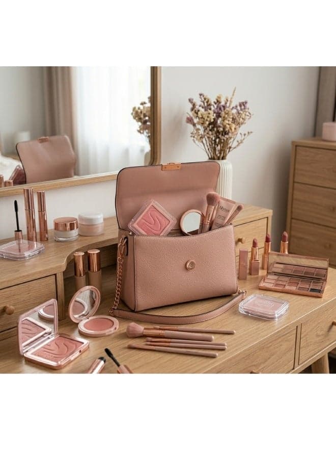 Rose Gold Matte Touch Blush for a natural, radiant cheek look - a blush powder with a smooth, non-clumping formula, high staying power, and perfect coverage for everyday or professional makeup looks -( 06 ) (11)