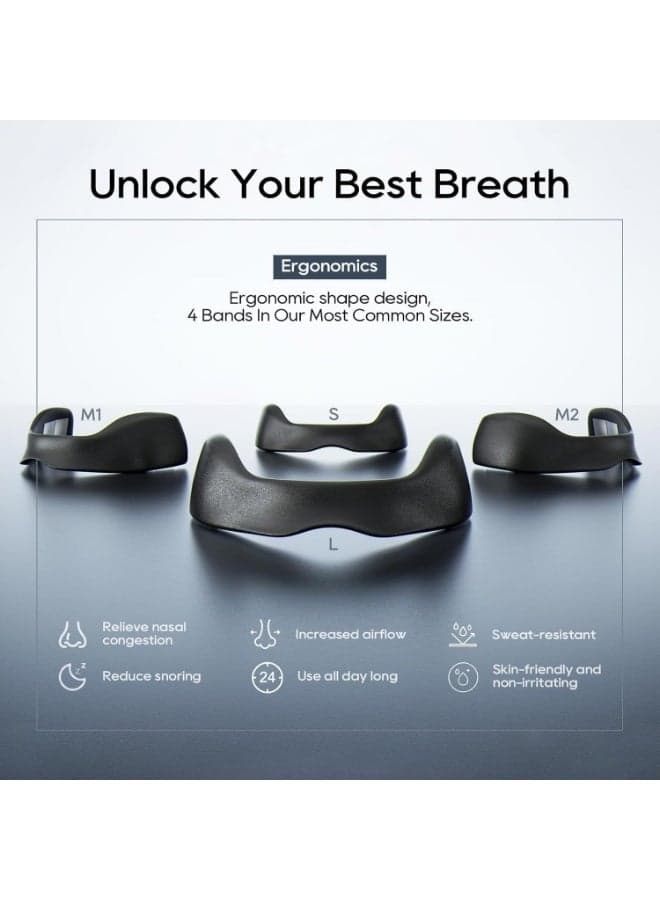 45 Pairs Anti-Snoring Magnetic Nasal Strips, Innovative Sleep Aid for Snoring Reduction, Skin-Safe Nasal Strips for Better Breathing (3)