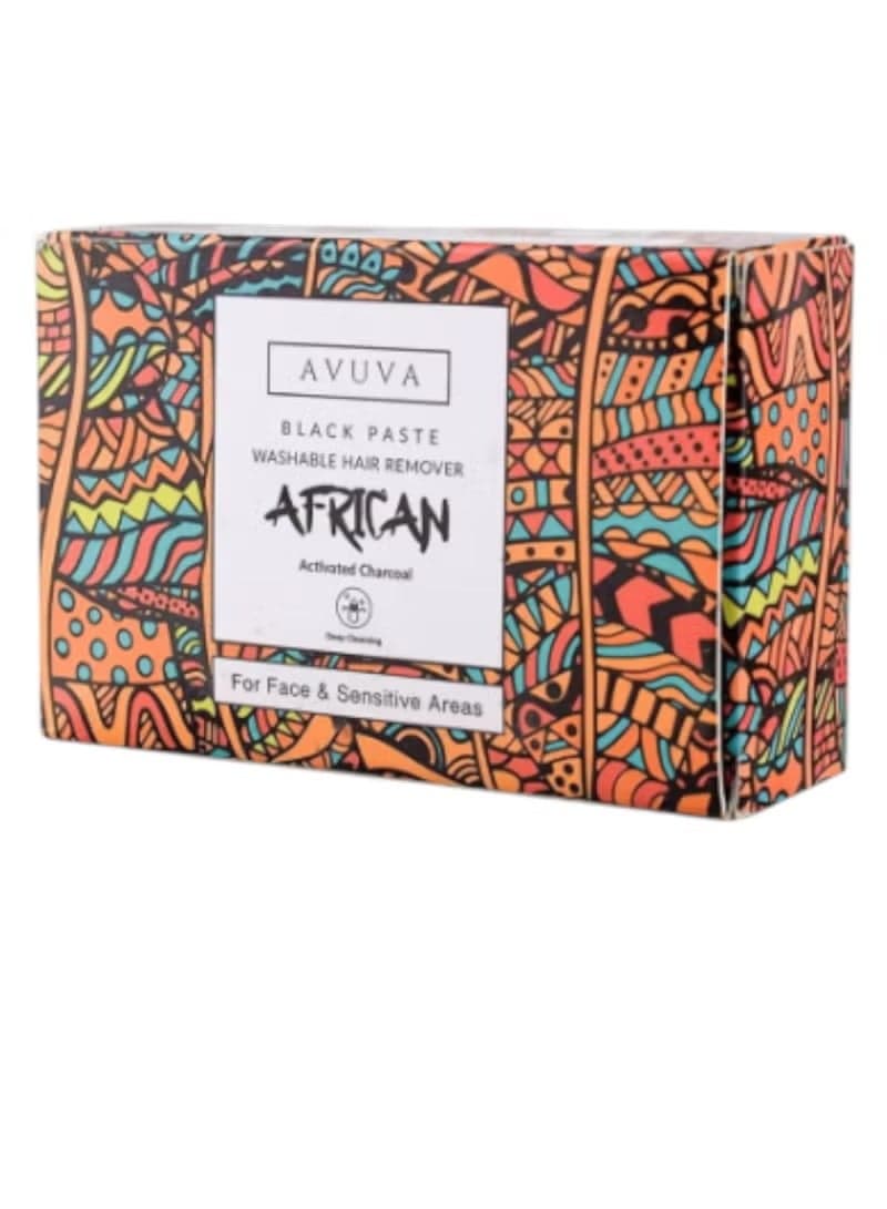 Avuva African Black Paste Hair Removal – 100g – Smooth, Healthy, Hair-Free Skin Personal Care