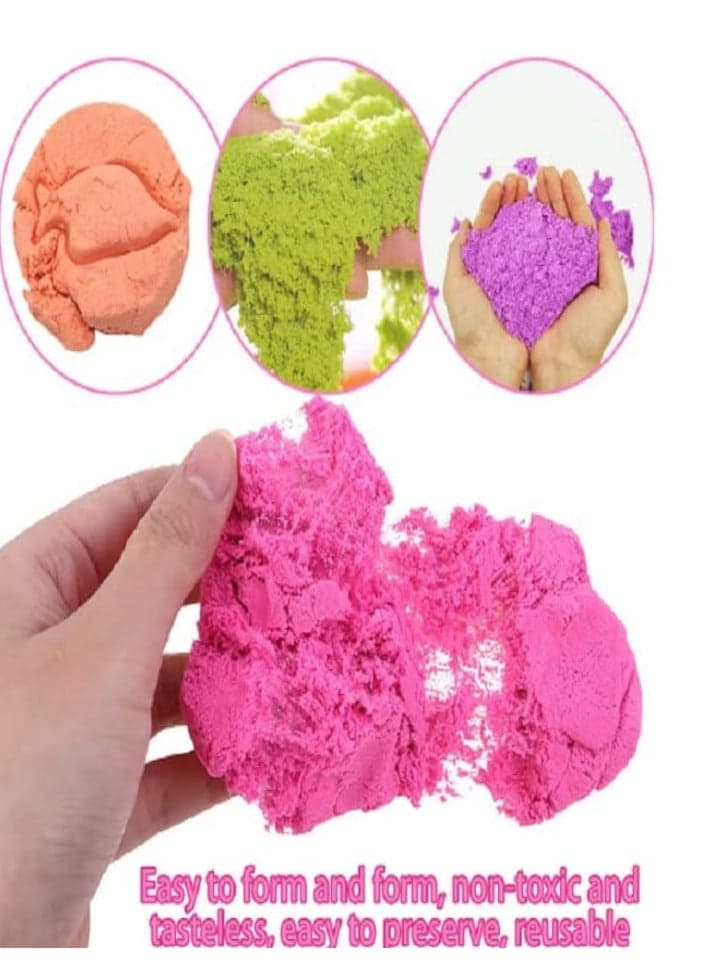 Underwater World Magic Sand and Play Dough Clay Kit (Blue) (4)