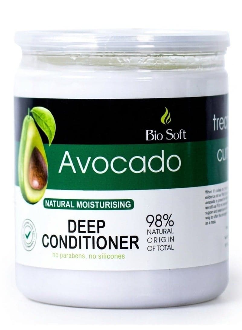 Bio Soft Avocado Moisturising Deep Conditioner, 98% Natural Origin