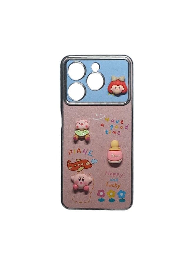 Phone Back Cover for Realme C63 MultiColor
