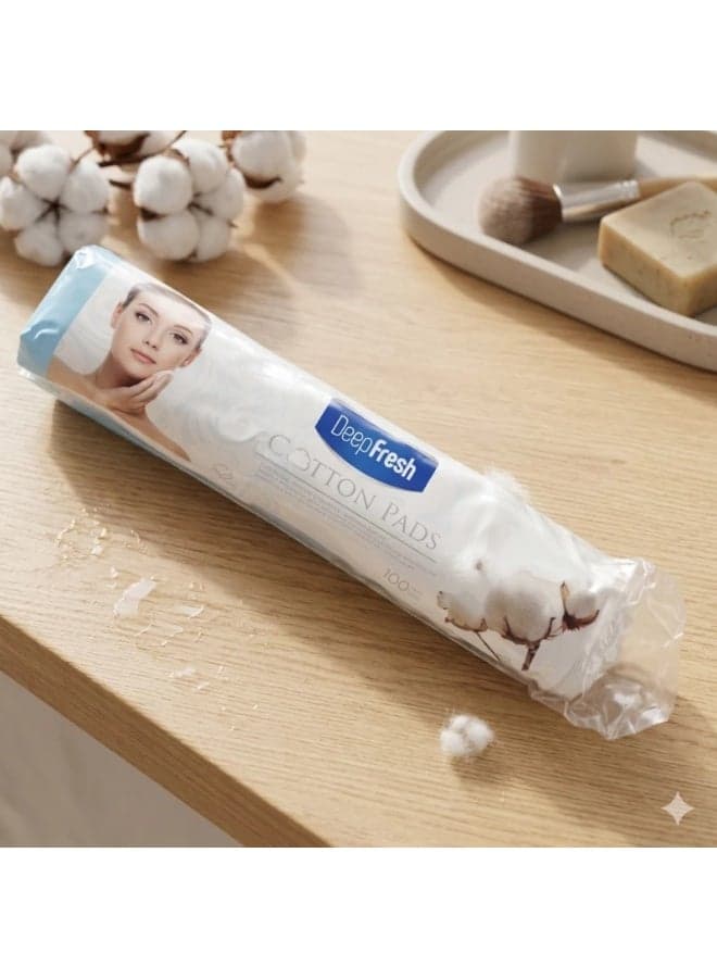 Makeup Cotton 100 Pieces Cotton Balls & Swabs (2)