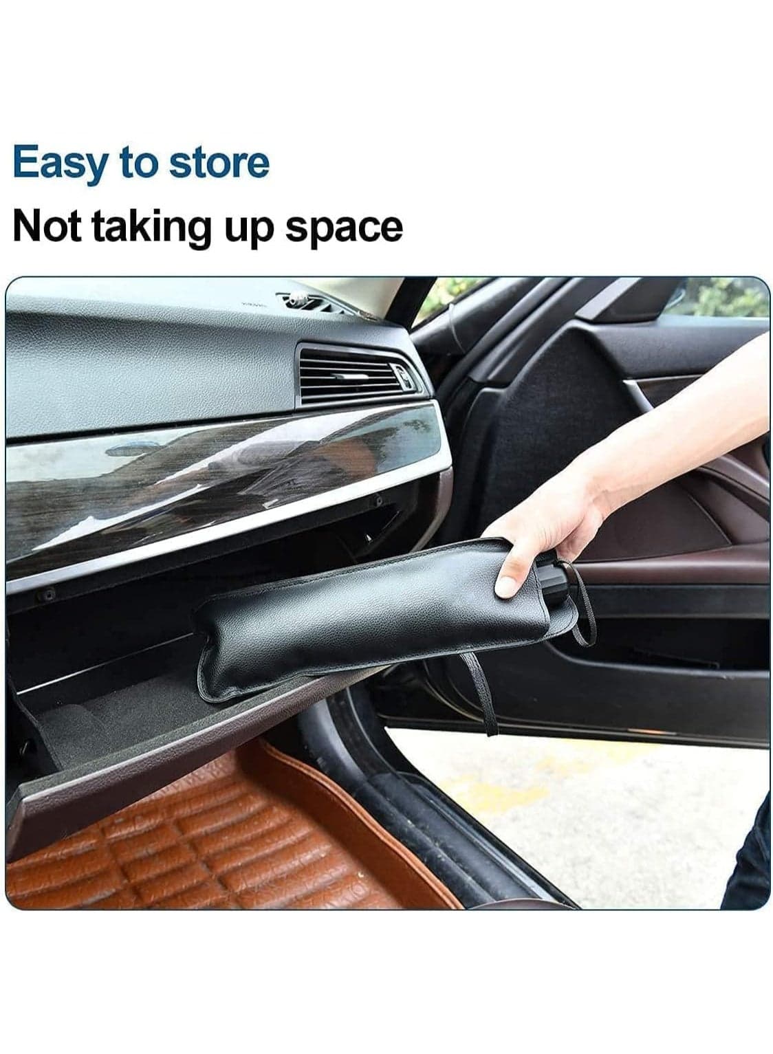 Foldable Car Windshield Sunshade Umbrella for UV and Heat Protection Sun Protection (٨)