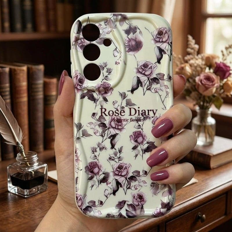 Trendy Printed Pattern Phone Case - Soft Silicone Shockproof & Camera Protection Cover for Samsung A25