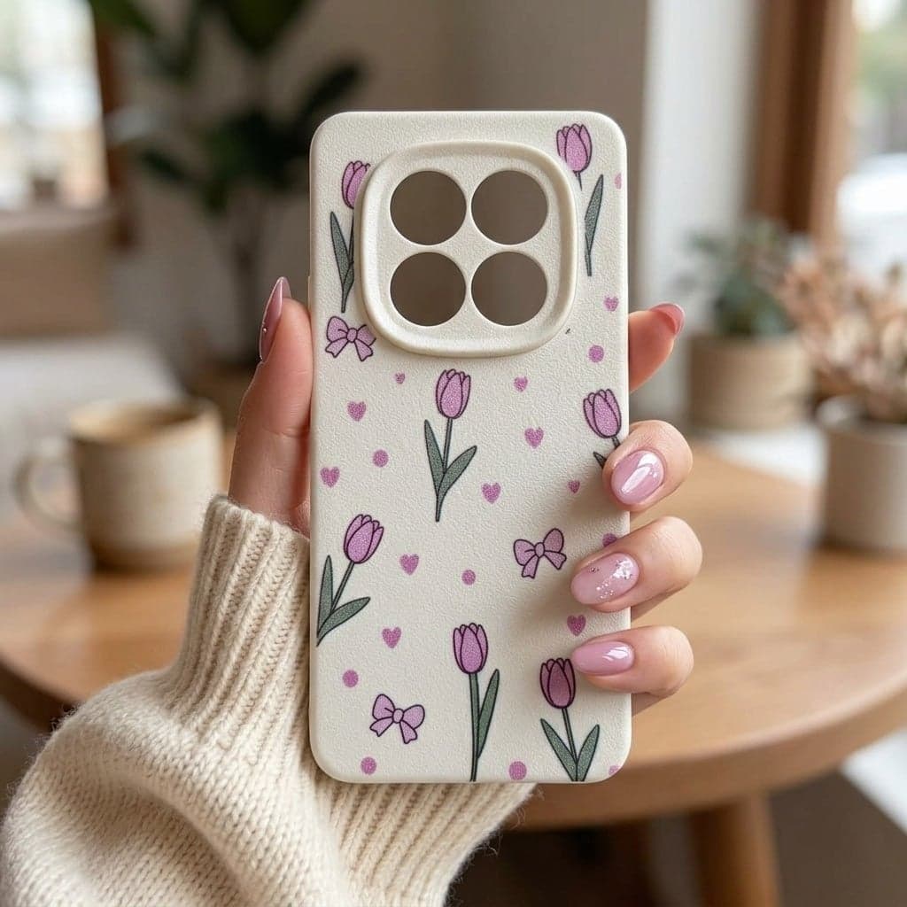 Back cover compatible with Xiaomi Redmi Note 15 Latest design of the season, shock and scratch resistant. Add a touch of beauty to your phone. (2)