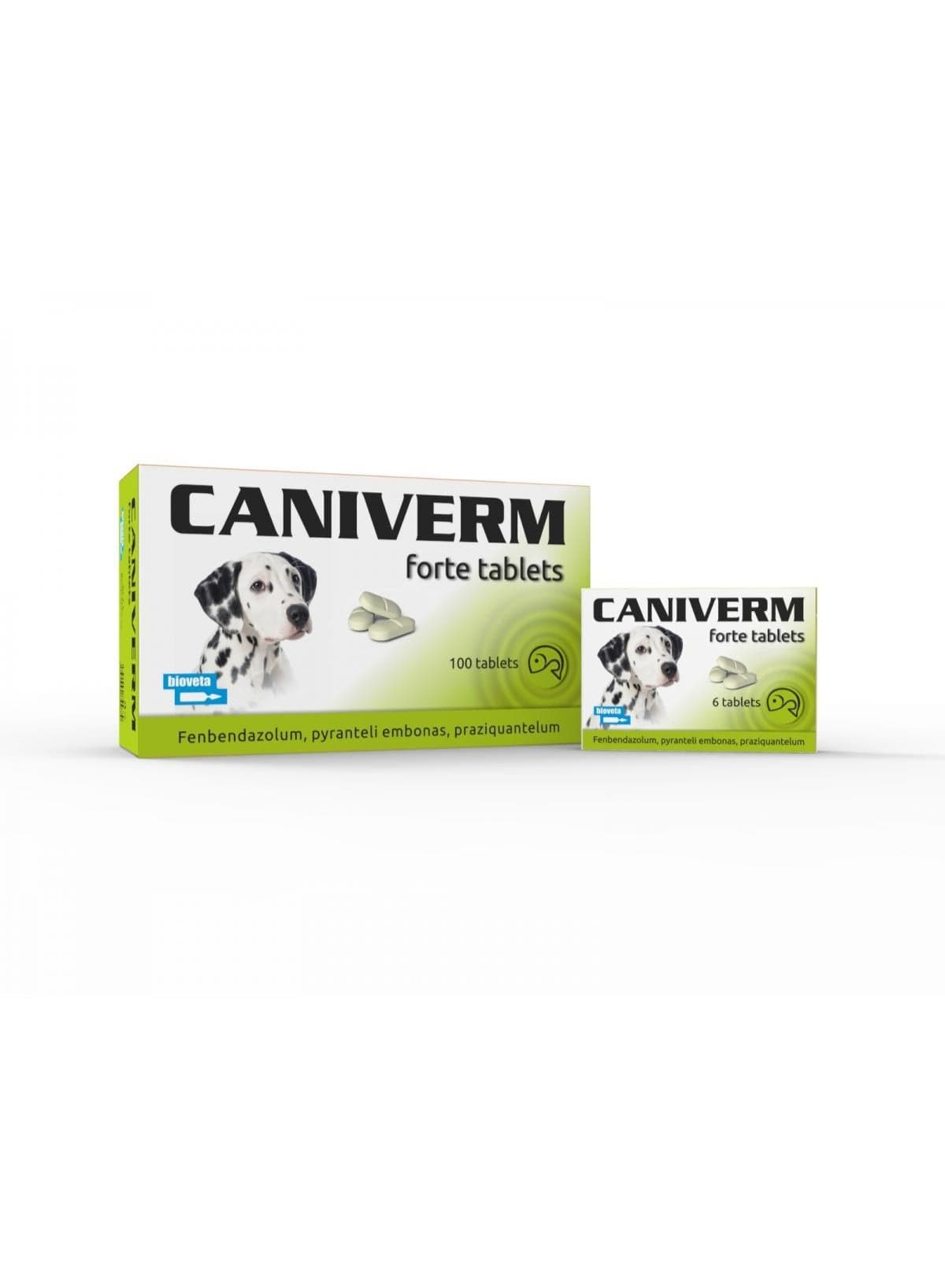 BIOVETA Caniverm Forte Broad Spectrum Dewormer for Dogs up to 10 kg 1 Tablet 0.7 g From Varmacy