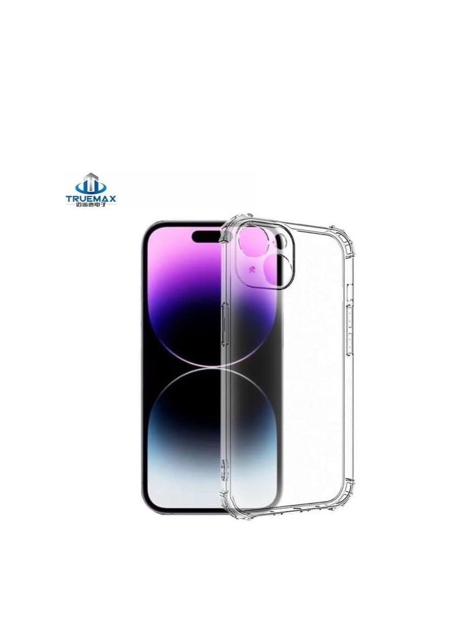 Back Case Shockproof with Best Camera Protection Compatible with Iphone 15 Clear Silicone Shockproof Case with Reinforced Protection Edges for iPhone 15 (Iphone 15) Cases & Covers (3)