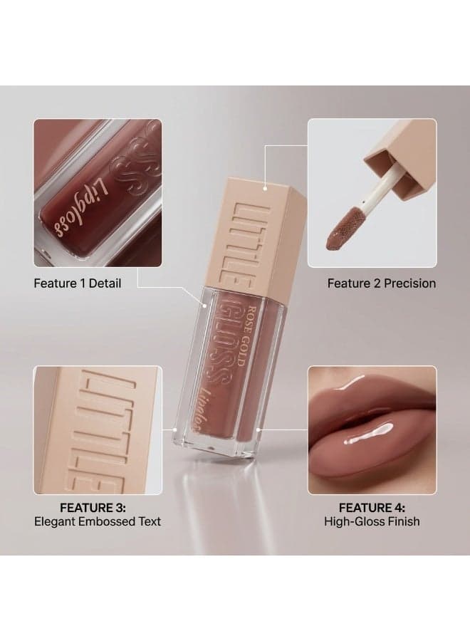 Liquid Lip Gloss with Soft Wand Applicator 7 ml RG-154 (3)