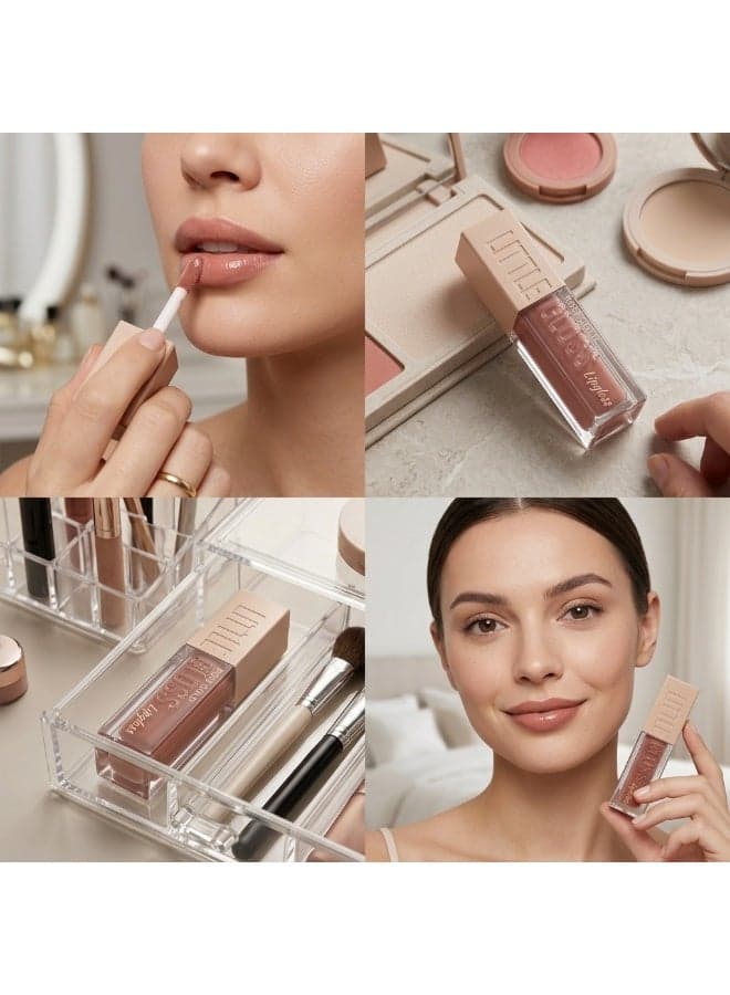 Liquid Lip Gloss with Soft Wand Applicator 7 ml RG-154 (2)