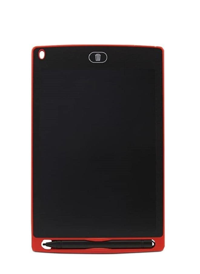 LCD Writing Tablet 8.5 Inch Doodle Pad Portable Electronic Writer Environmental Writing and Drawing Memo Board with Stylus Gift for Kids Adults (Red) Reading & Writing