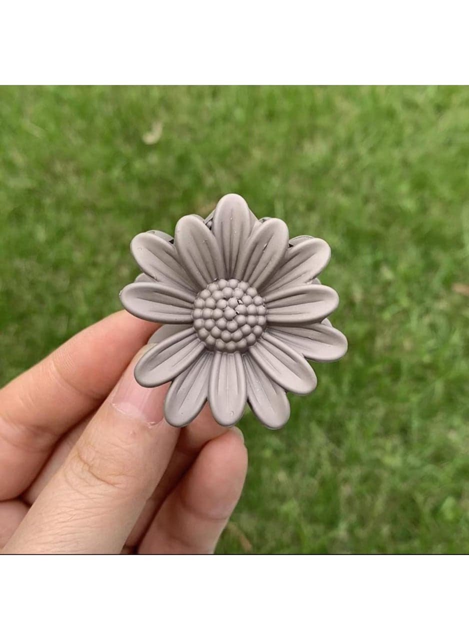 Daisy Flower Hair Clip Set (5 pieces) - Assorted Pastel Colors for a Perfect and Trendy Hold. Men's Accessories (٧)