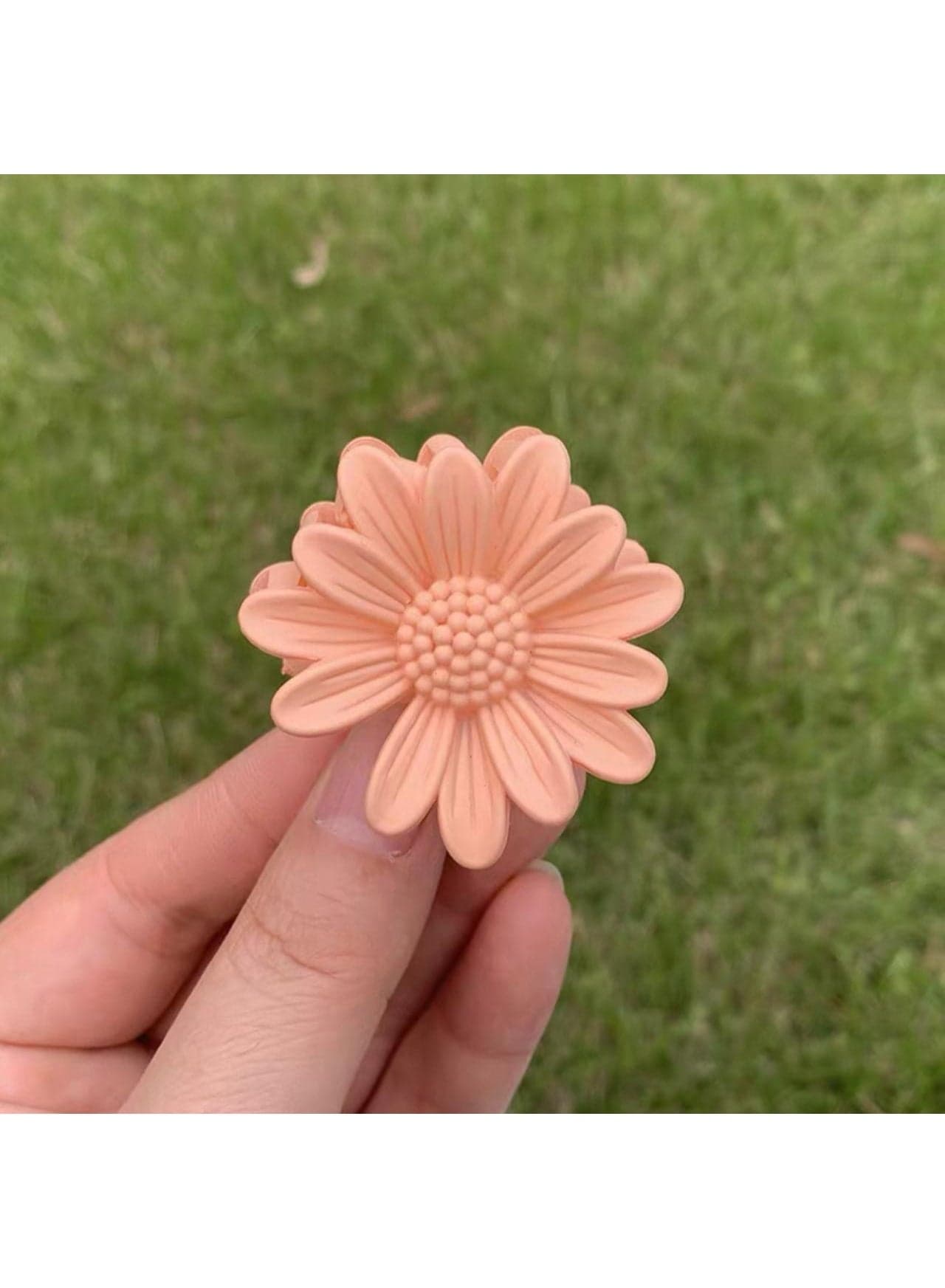 Daisy Flower Hair Clip Set (5 pieces) - Assorted Pastel Colors for a Perfect and Trendy Hold. Men's Accessories (٦)