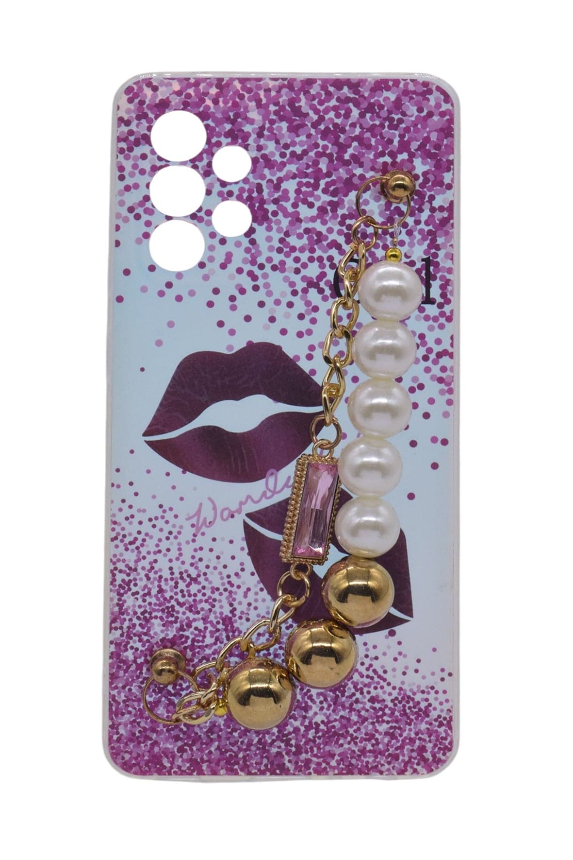 Lip Design TPU Back Cover for Samsung Galaxy A52S - Multicolor