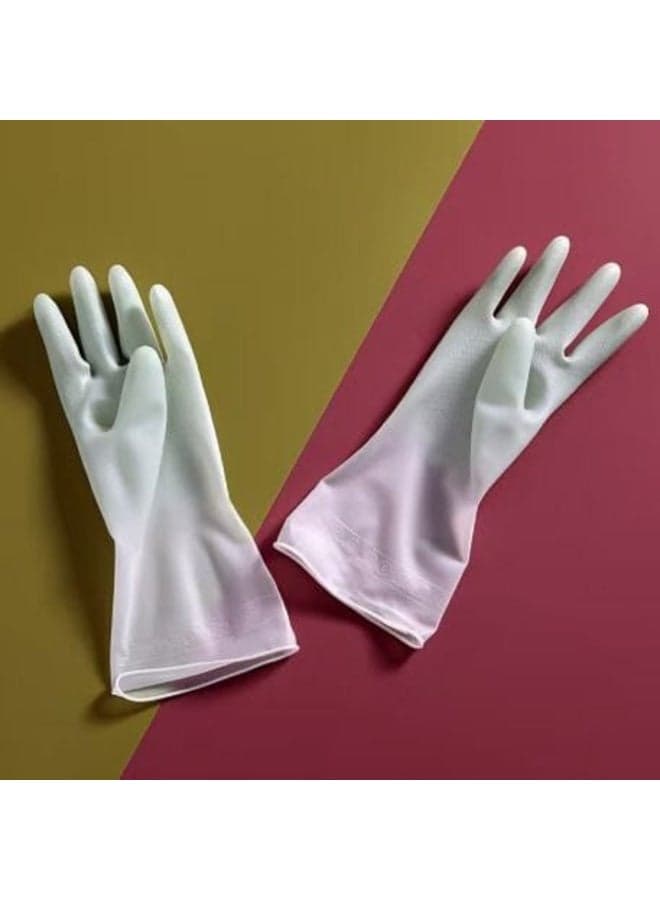 Dishwashing and cleaning glove set with non-slip rubber design (2 pieces) (8)