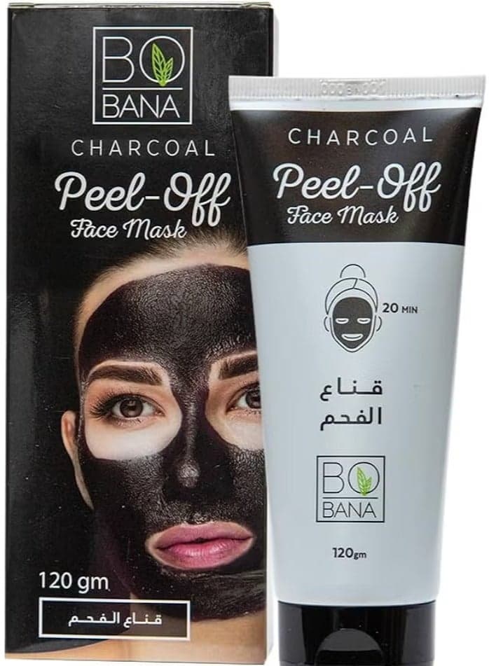 Bobana Charcoal Peel-Off Face Mask 120g Skin Care Masks