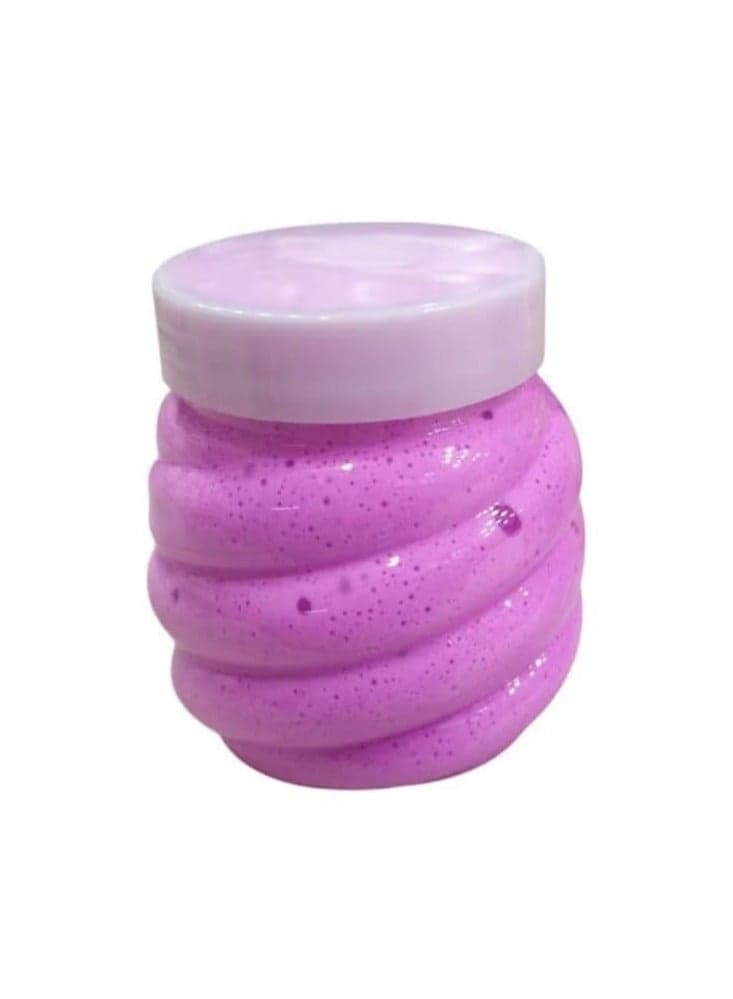 "Scented fluffy cotton clay toys for stress relief, no borax, for kids (Purple)." Slime & Putty Toys