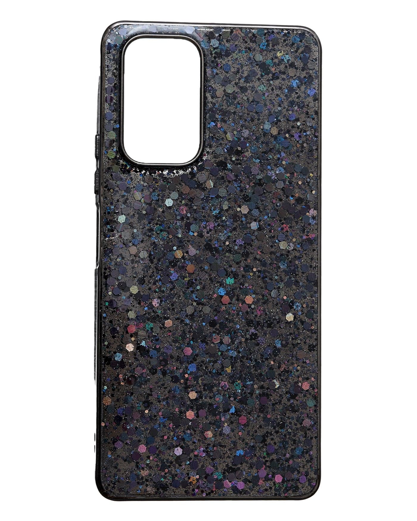 Glitter Plastic Mobile Phone Case With Cute Design for Xiaomi Redmi Note 10 Pro - Black Cases & Covers