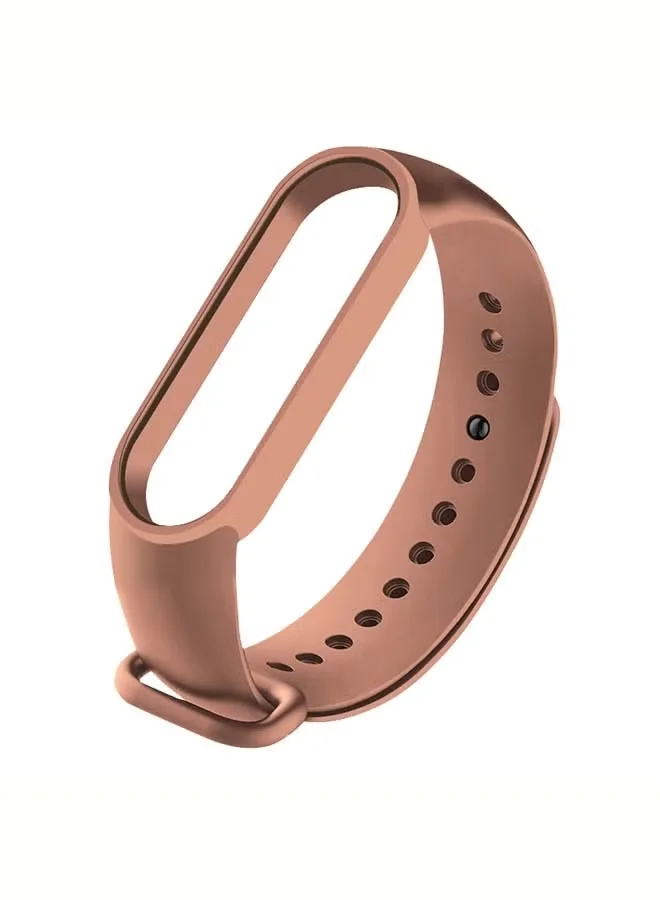 Breathable Replacement Silicone Sport Strap Compatible with Xiaomi Mi Band 5/6/7 Watch M5/M6/M7 One Size, Unisex Adult Fitness Tracker Bands (2)