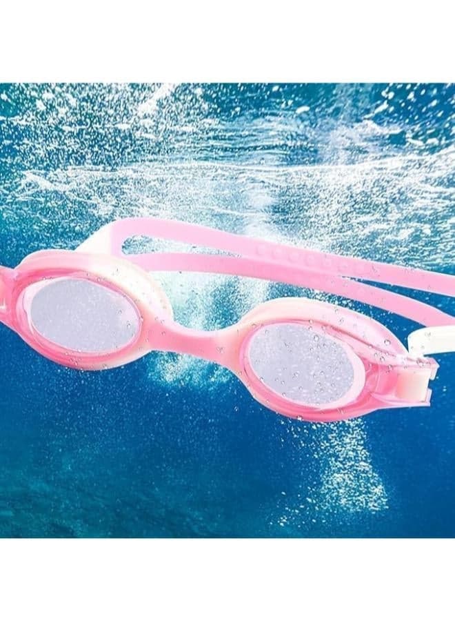 Swimming Goggles Anti Leak Anti Fog Stylish Design Sun Protection & UV Protection with Ear Plugs and Storage Box Pool Toys & Games