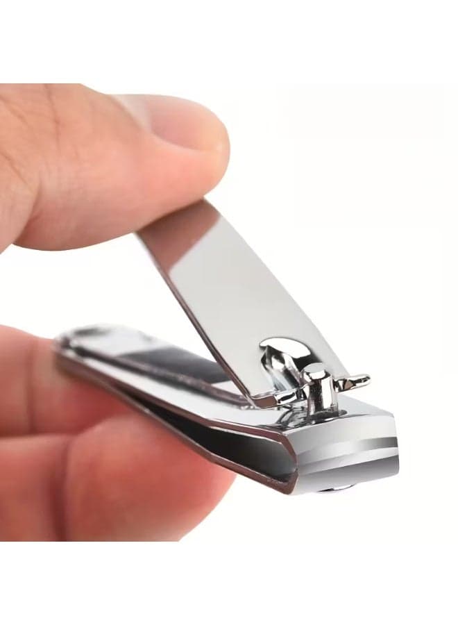 Premium Stainless Steel Nail Clipper – Sharp Precision Cutting for Clean & Smooth Nails, Elegant Finish, Durable Design for Daily Use & Travel, Suitable for Men & Women (6)