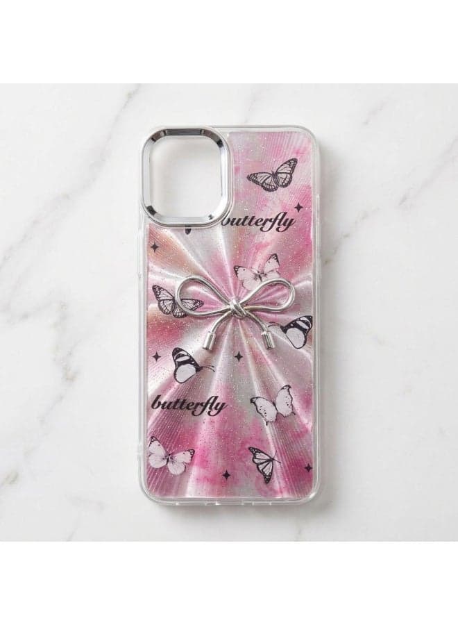 Shockproof And Scratch-Resistant Back Cover Compatible With Samsung Galaxy A06 Features A Glossy Design With A Bow. Cases & Covers (٦)