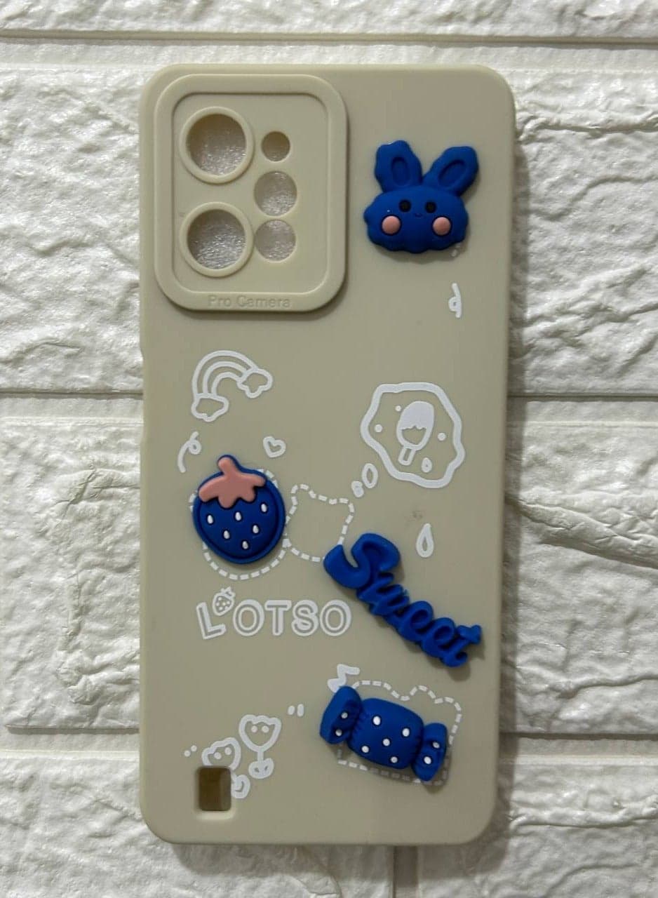 Back Cover Compatible With Phone Realme C31 - Multi Color 15