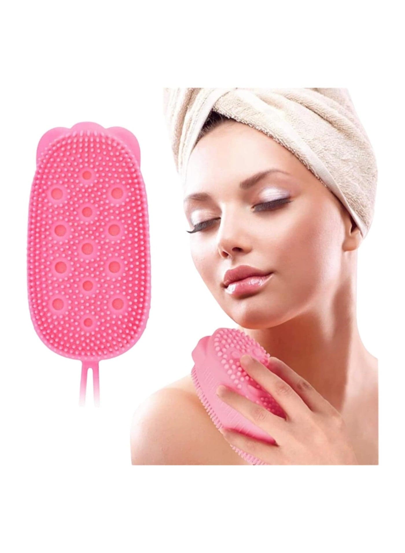 ليفه سيليكون للاستحمام - الوان متعدده. Loofahs, Sponges & Poufs (٤)