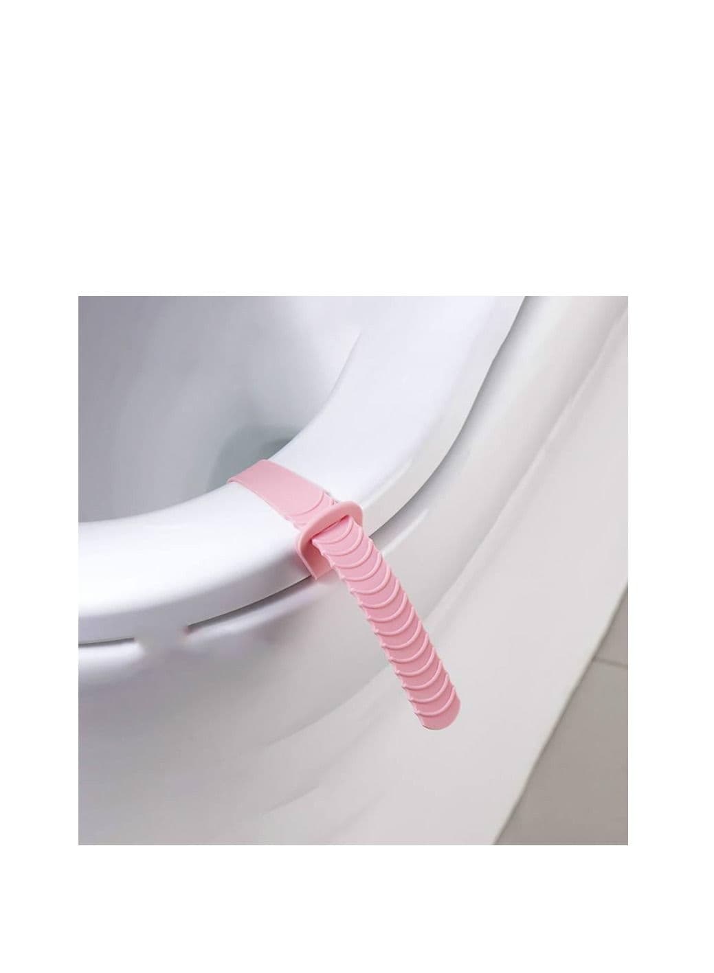 Silicone Toilet Seat Lifter Toilet Cover Lift Handle Avoid Touching Hygienic Clean Raise Lower Lid Toilet Lid & Tank Covers (٤)