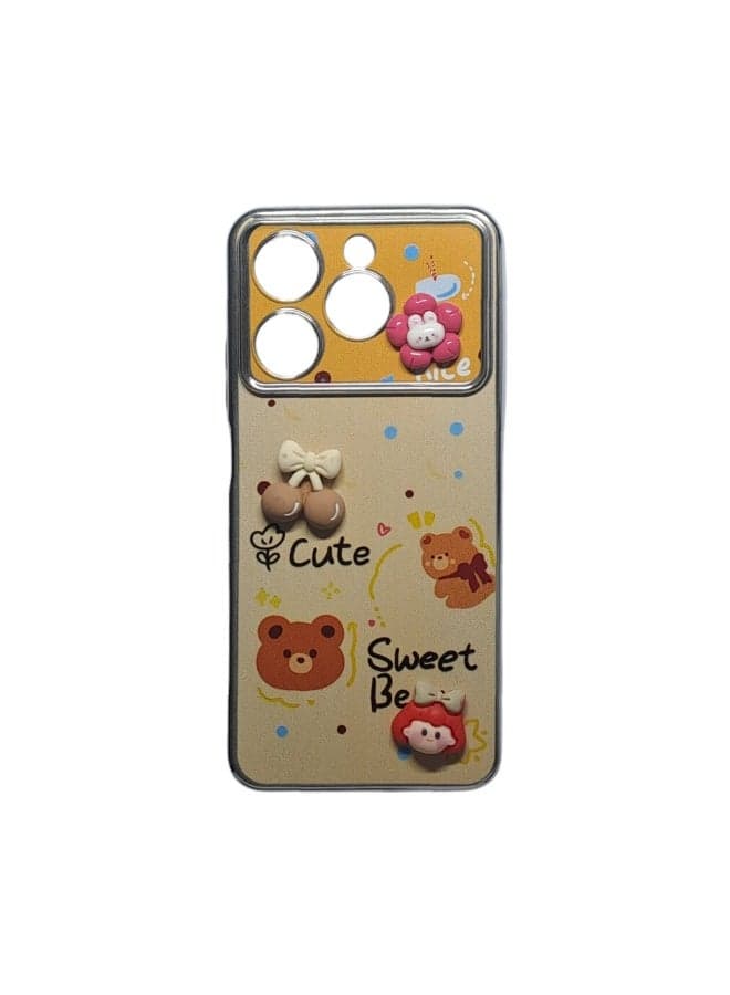 Phone Back Cover for Realme C63 MultiColor